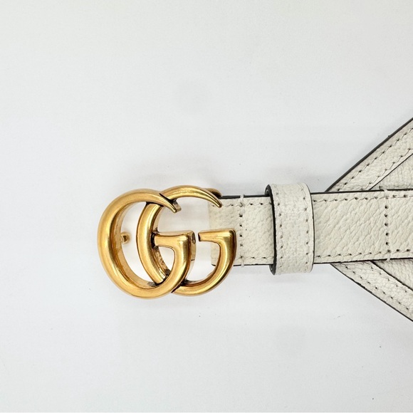 NEW Gucci GG Marmont wide belt 80/32 - Picture 3 of 6